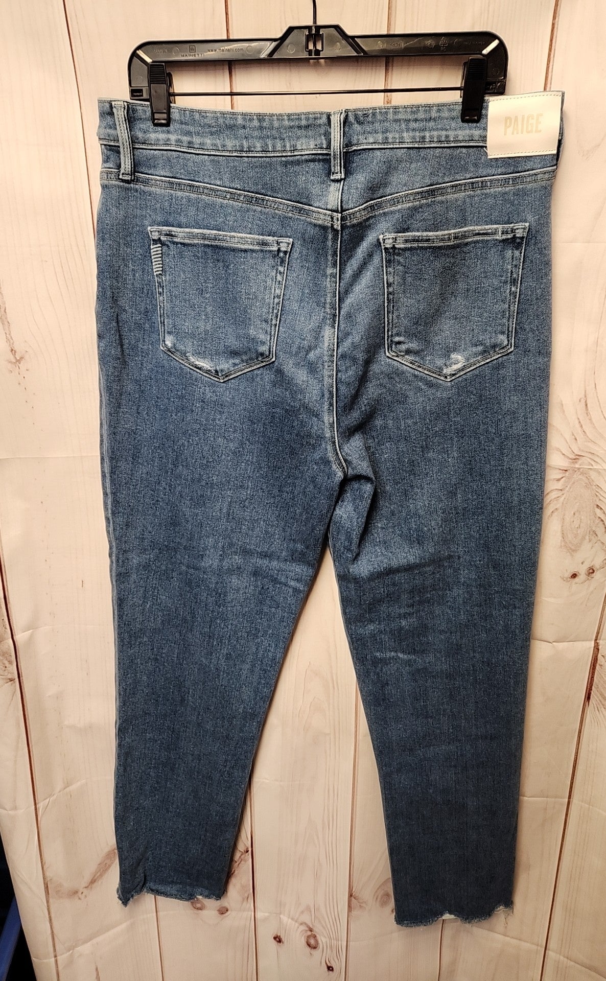 Paige Women's Size 34 (18/1X) Blue Jeans Gemma