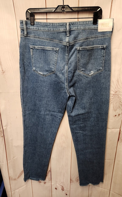 Paige Women's Size 34 (18/1X) Blue Jeans Gemma