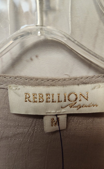 Rebellion Women's Size M Beige Cardigan