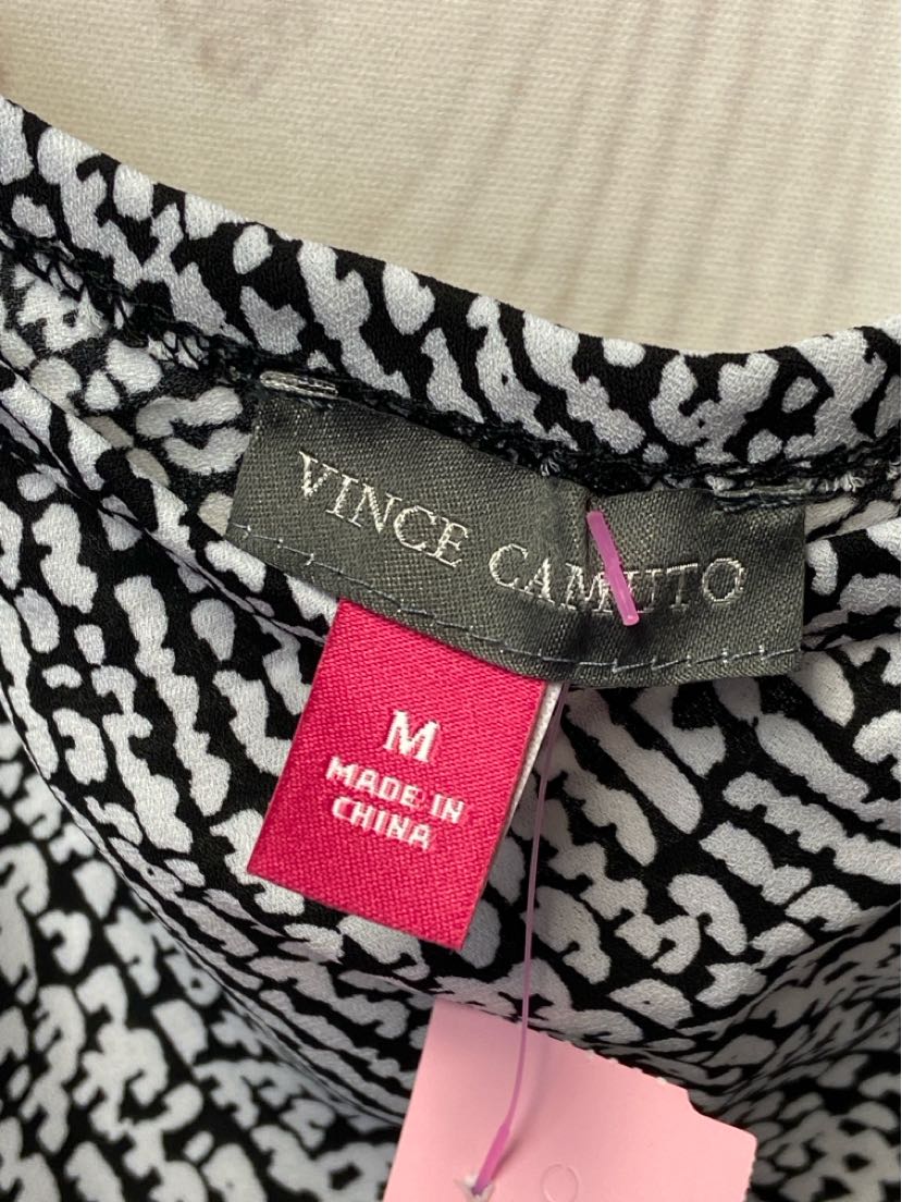 Vince Camuto Women's Size M Black & White Skirt
