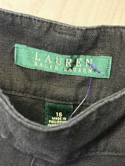 Lauren by Ralph Lauren Women's Size 16 Black Shorts