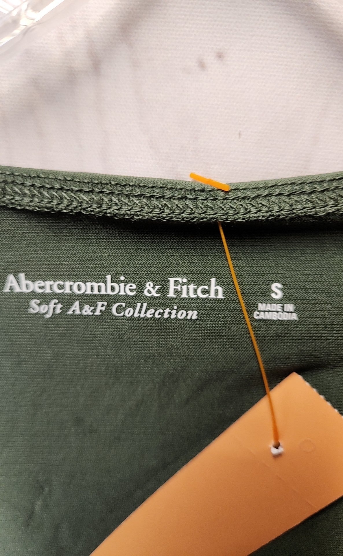 NWT Abercrombie & Fitch Women's Size S Green Bodysuit