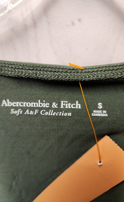 NWT Abercrombie & Fitch Women's Size S Green Bodysuit