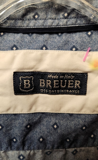Breuer Men's Size XL Blue Shirt