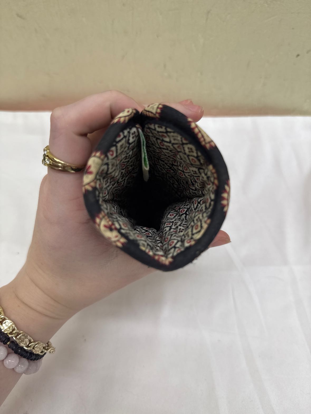 Vera Bradley Black Eyeglass Case
