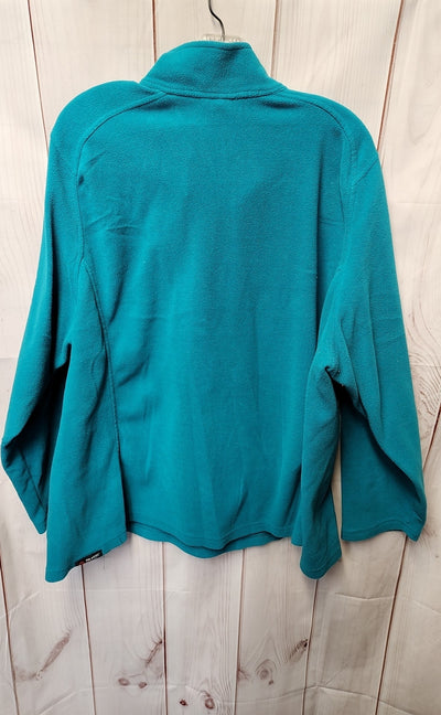 Lands End Women's Size 3X Green Sweatshirt