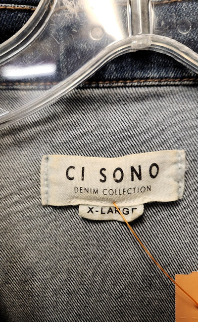 Ci Sono Women's Size XL Blue Jacket