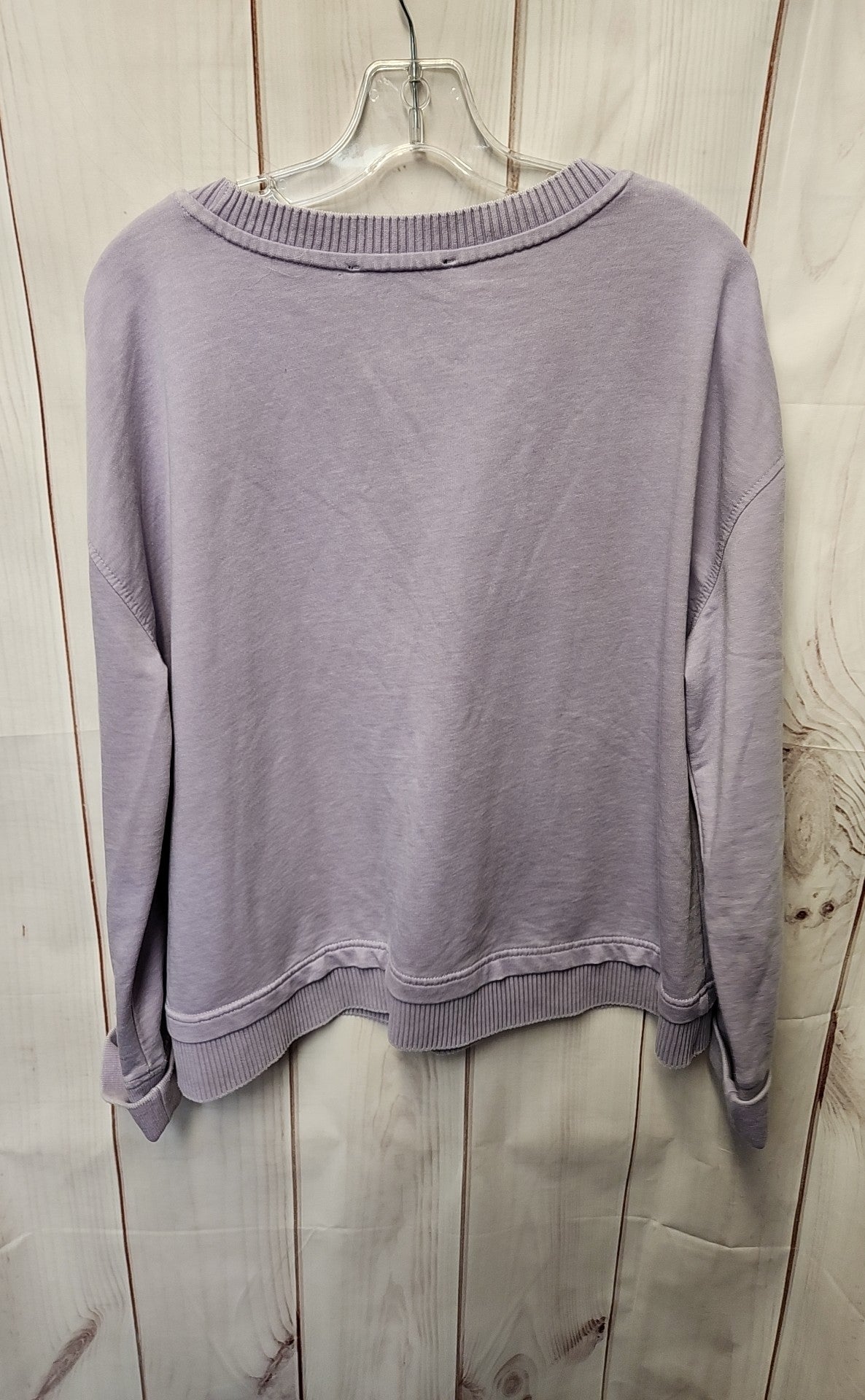 Jane & Delancey Women's Size L Purple Sweatshirt