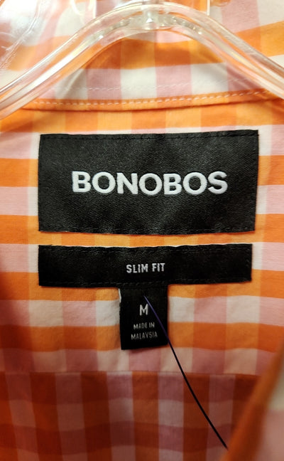 Bonobos Men's Size M Orange Shirt