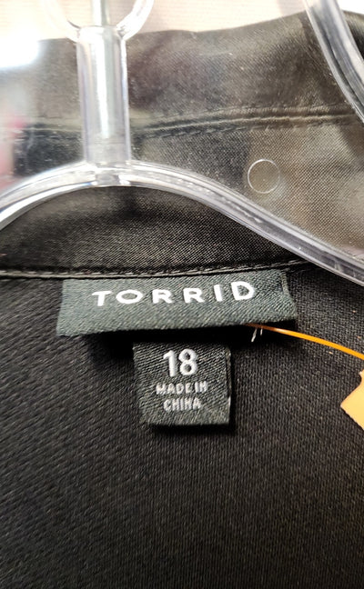 Torrid Women's Size 18 Black Coat