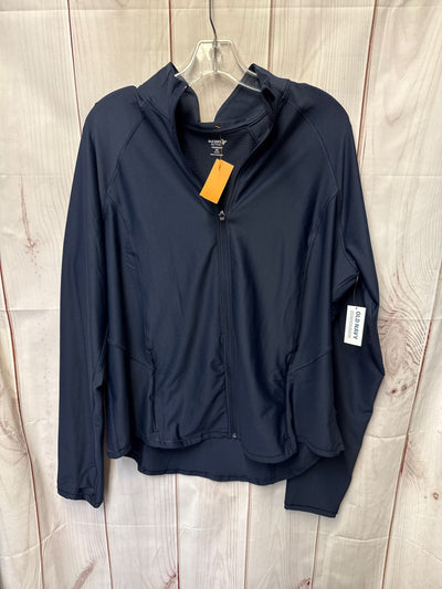 NWT Old Navy Women's Size XXL Navy Active Jacket