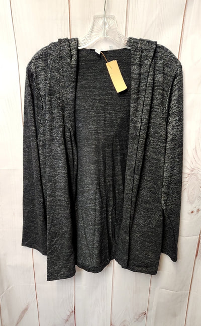 Chico's Women's Size 2 = US L Black Cardigan