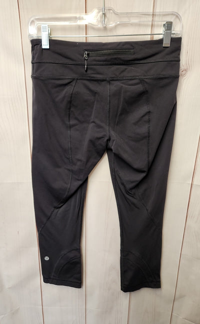 Lululemon Women's Size 6 Black Active Capris
