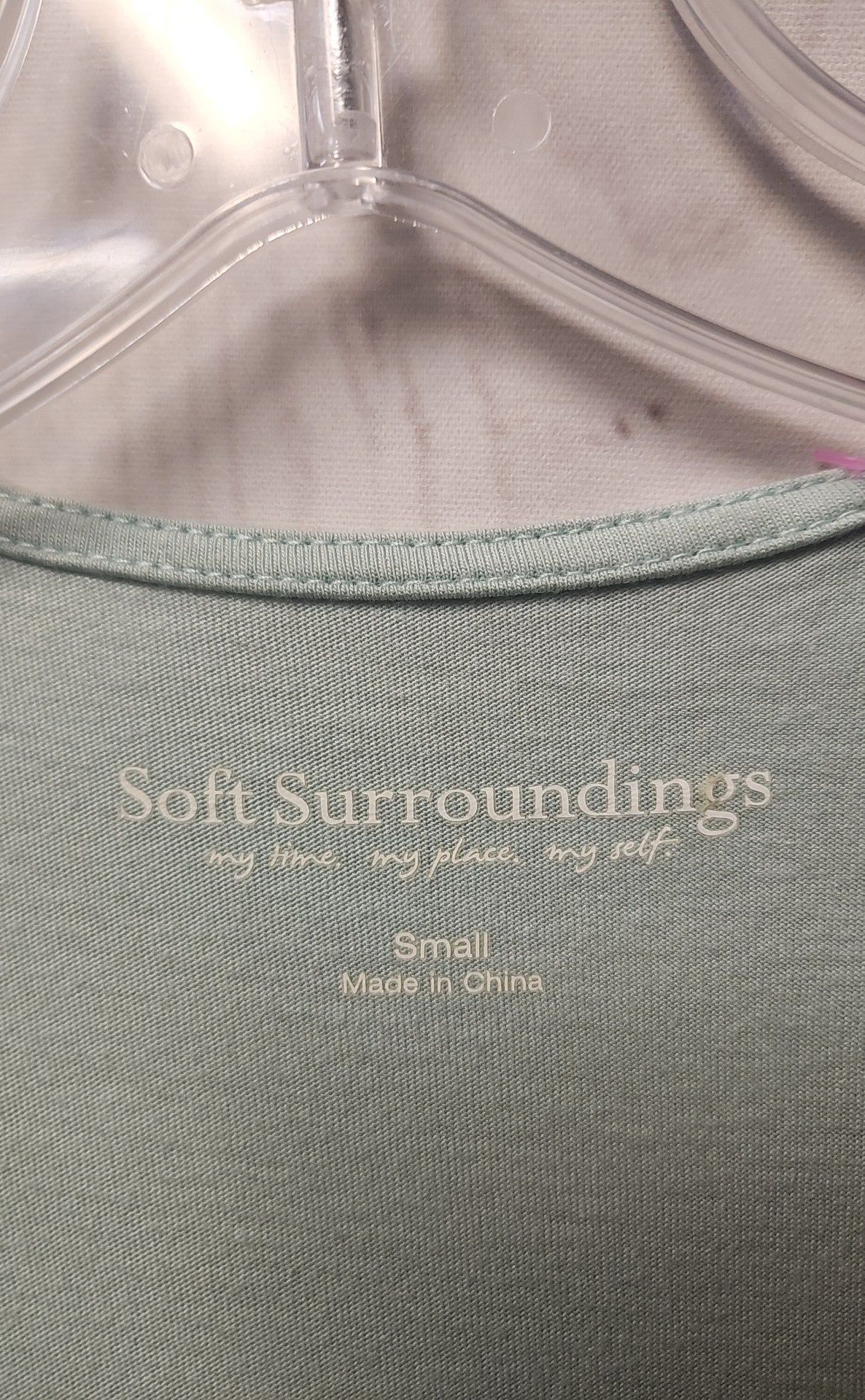 Soft Surroundings Women's Size S Green Dress