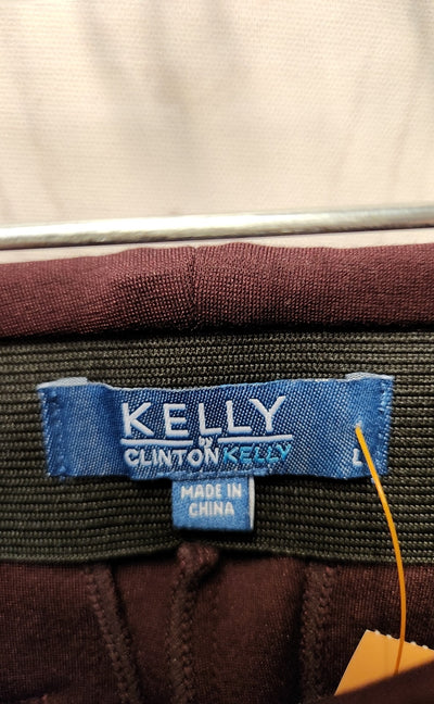 Kelly by Clinton Kelly Women's Size L Purple Pants