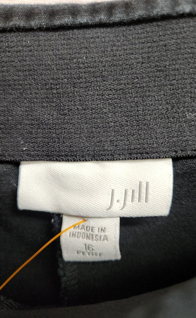 J Jill Women's Size 16 Petite Black Pants