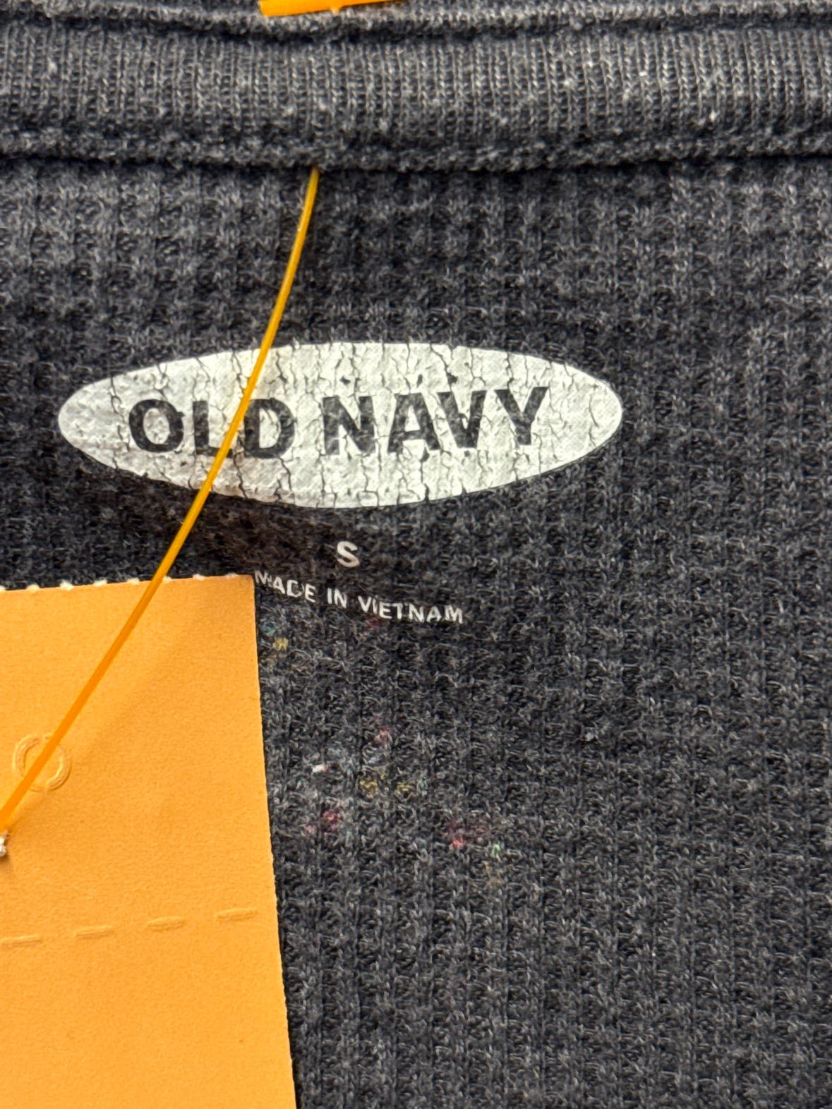 Old Navy Women's Size S Gray Holiday Long Sleeve Top