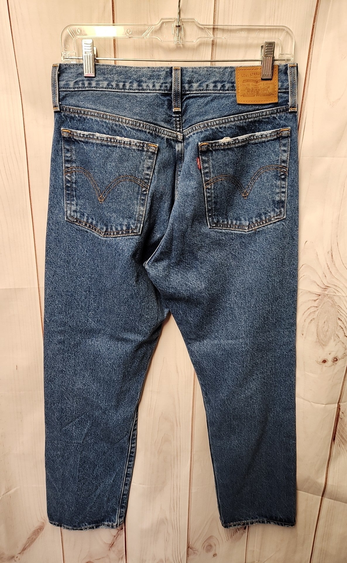Levis Women's Size 29 (7-8) Blue Jeans Wedgie Straight