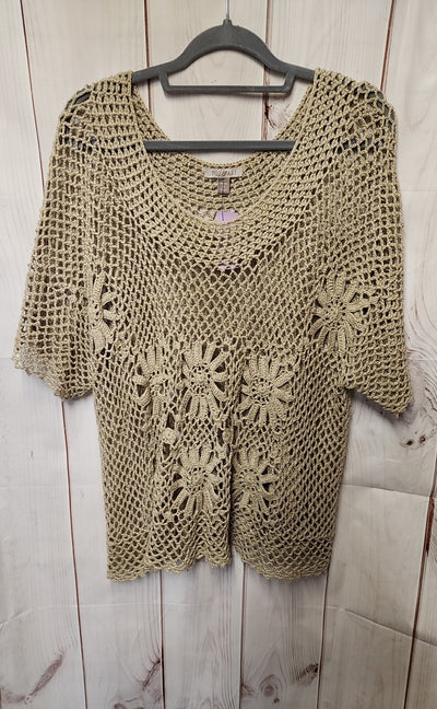Roz & Ali Women's Size 3 Brown Sweater