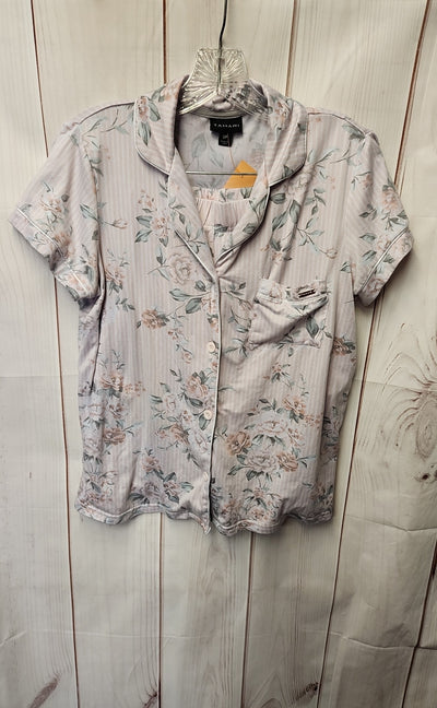 Tahari Women's Size S Pink Floral Pajamas