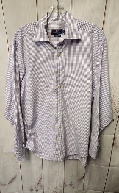 Vineyard Vines Men's Size M Purple Shirt