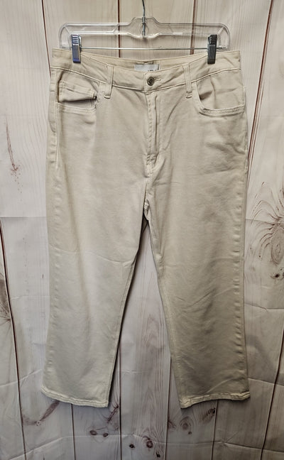 Vervet Women's Size 31 (11-12) White Jeans