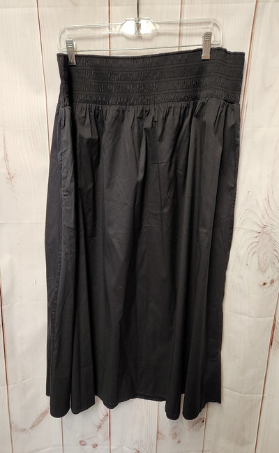 NWT Chico's Women's Size 3 = US 16 Black Skirt