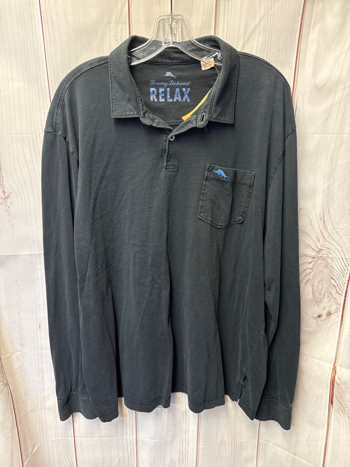 Tommy Bahama Men's Size XL Black Shirt