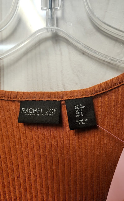 Rachel Zoe Women's Size S Orange Short Sleeve Top