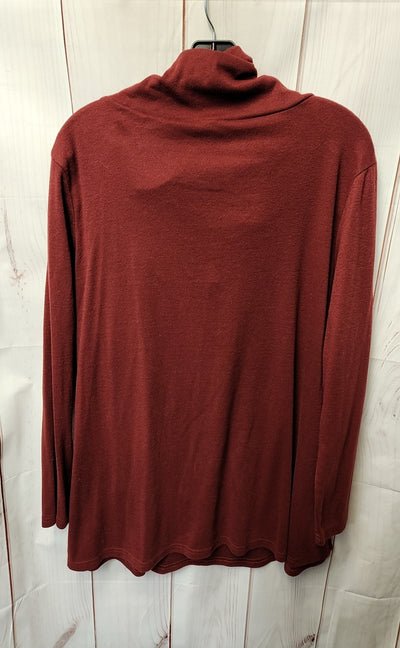 Miusey Women's Size XL Red Sweatshirt