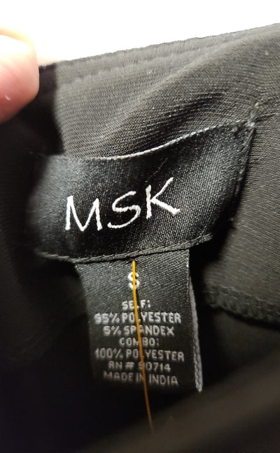 Msk Women's Size S Black Jumpsuit