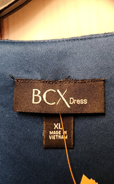 NWT BCX Women's Size XL Teal Dress