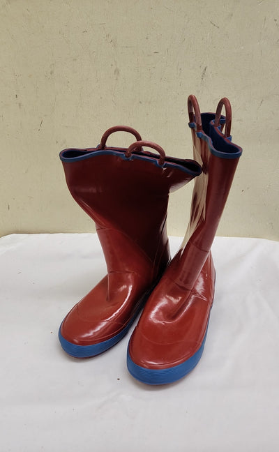LL Bean Boy's Size 3 Red Boots