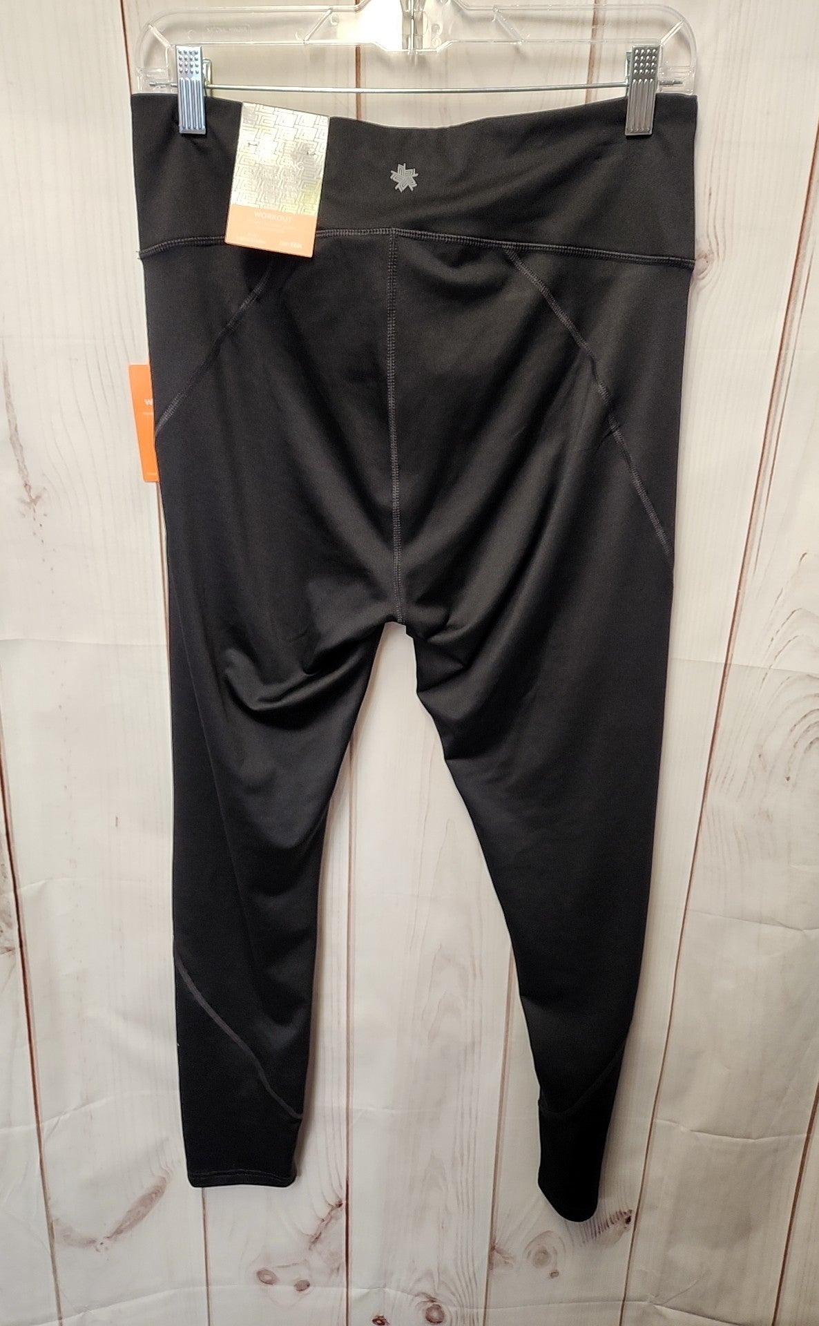 NWT Tek Gear Women's Size XL Black Leggings