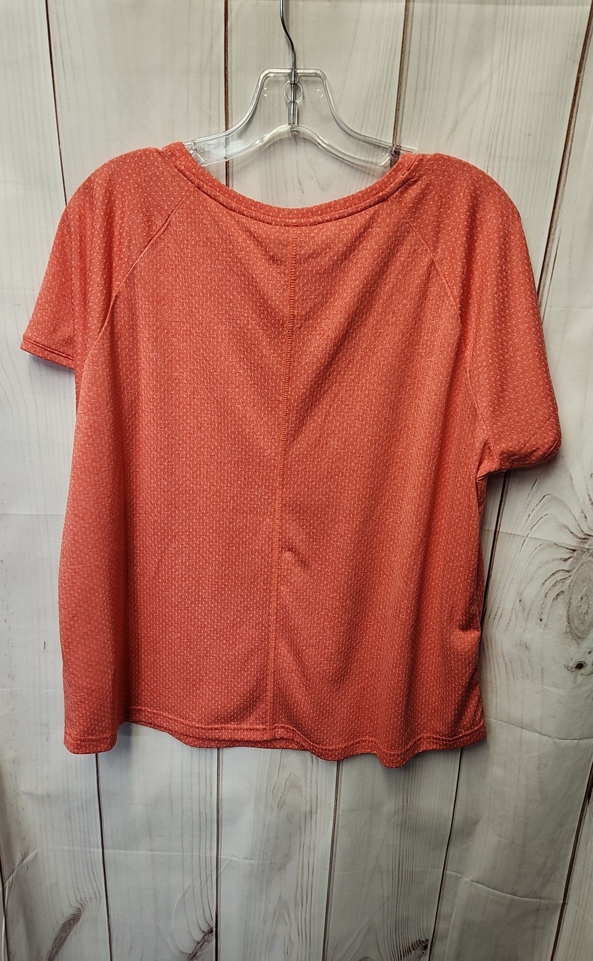 NWT Columbia Women's Size 1X Red Short Sleeve Top