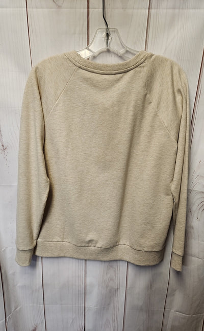Michael Kors Women's Size M Tan Long Sleeve Top