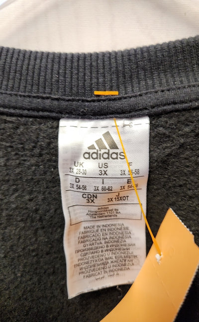 Adidas Men's Size 3X Black Sweatshirt