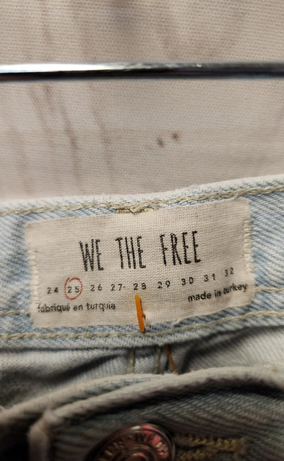 We the Free Women's Size 25 (0) Blue Jeans
