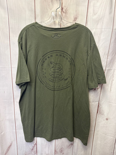 Under Armour Men's Size 2X Olive Green Shirt