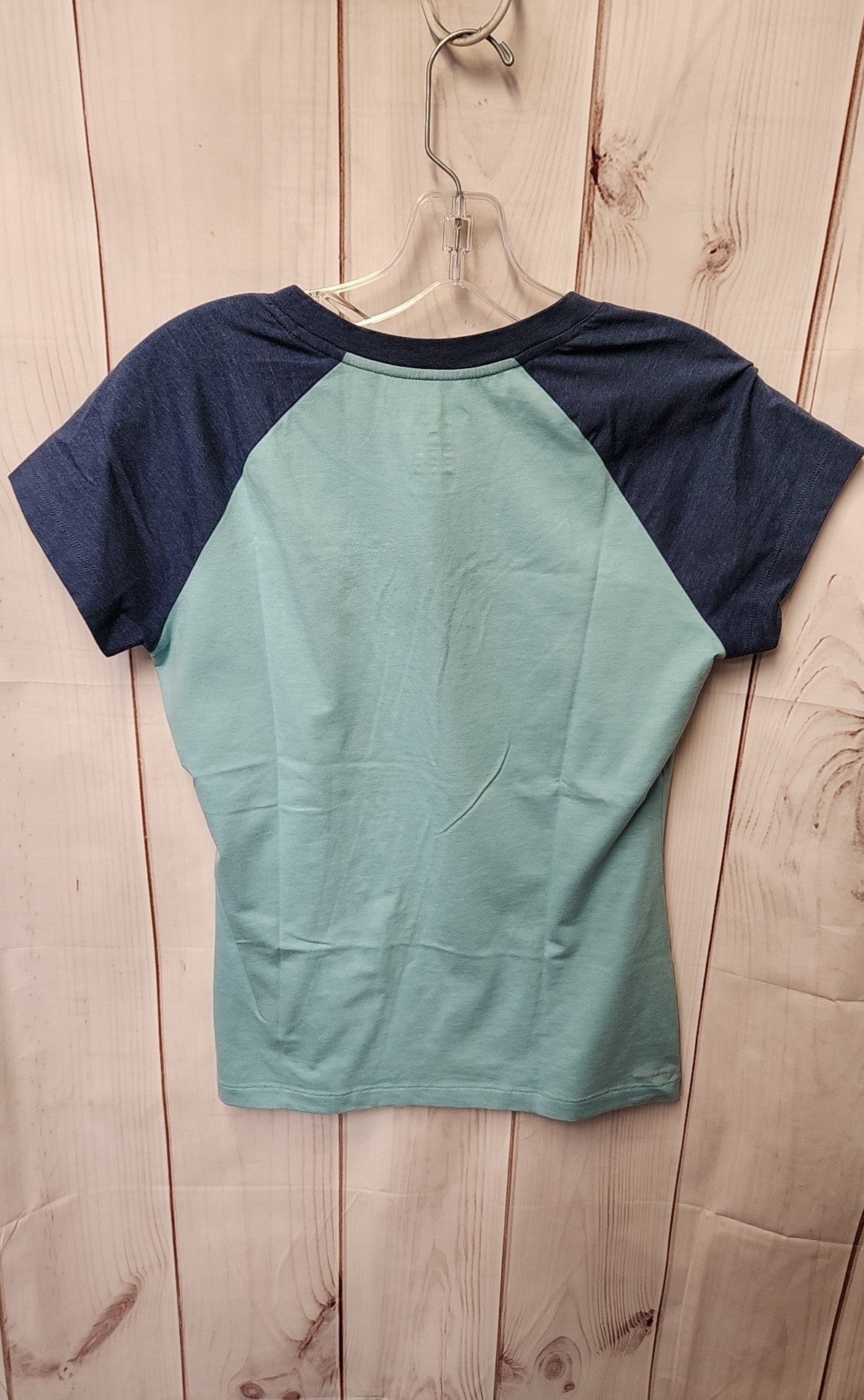 Champion Women's Size M Blue Short Sleeve Top