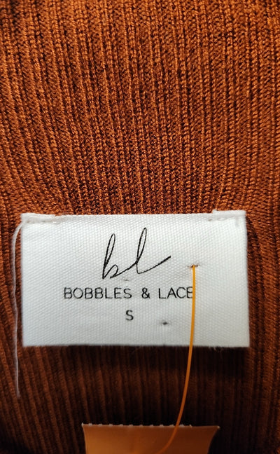 Bobbles & Lace Women's Size S Brown Dress
