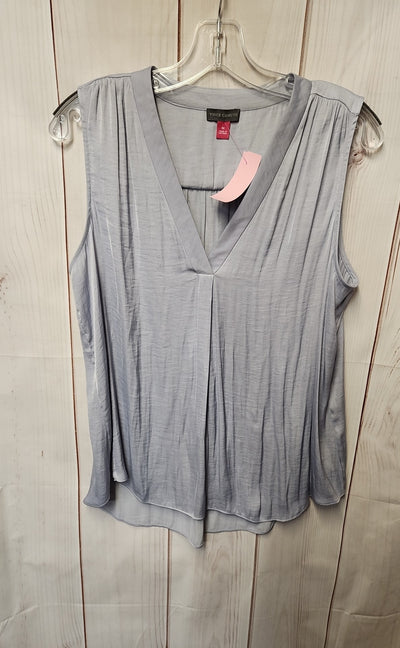 Vince Camuto Women's Size M Blue Sleeveless Top