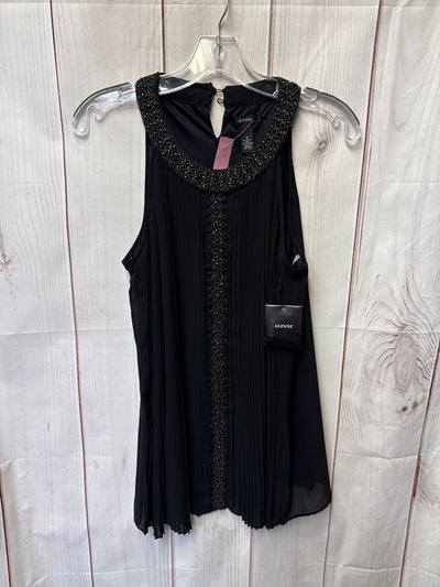 Alfani Women's Size 8 Black Sleeveless Top