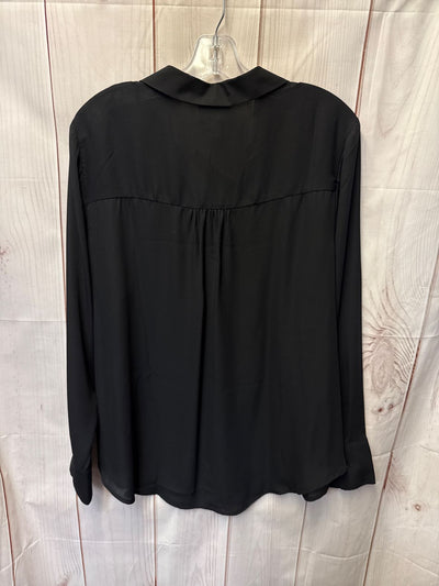 NWT Liz Claiborne Women's Size 1X Black Long Sleeve Top