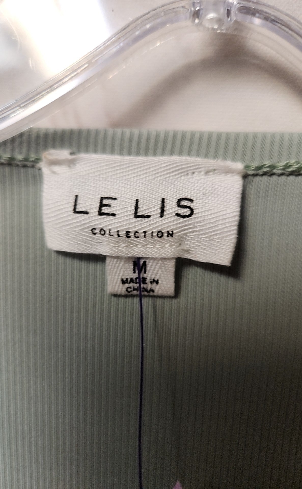 Le Lis Women's Size M Mint Bodysuit