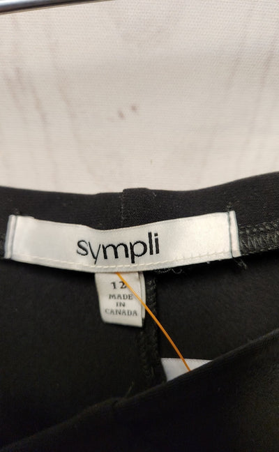 Sympli Women's Size 12 Black Pants
