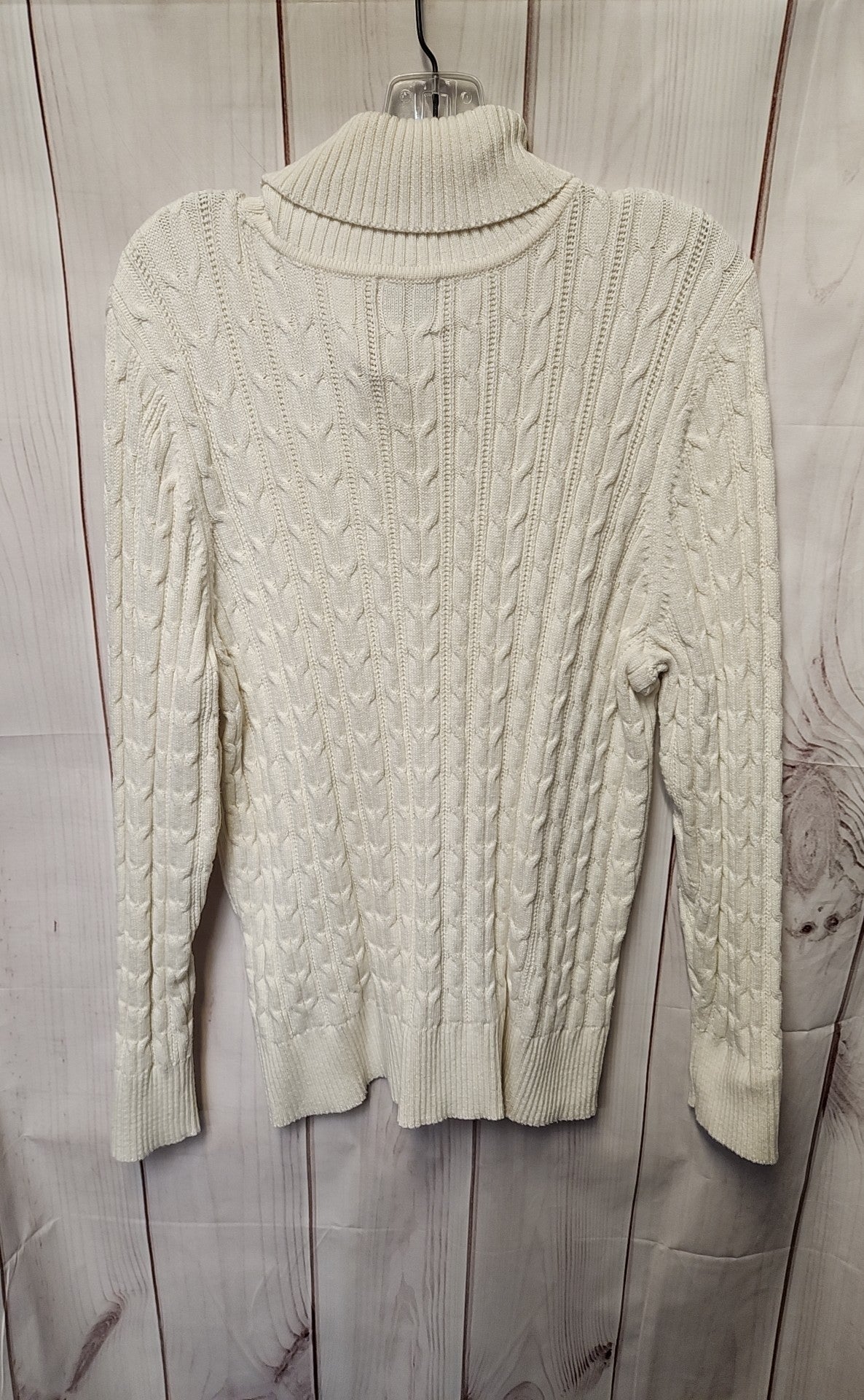 St Johns Bay Women's Size 2X White Sweater