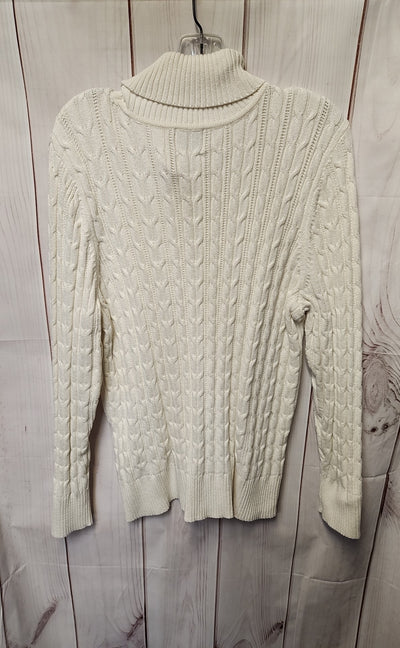 St Johns Bay Women's Size 2X White Sweater