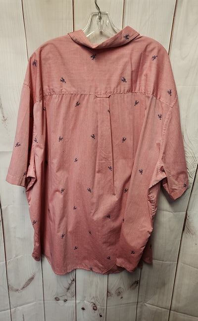 Chaps Men's Size 4XB Red Shirt