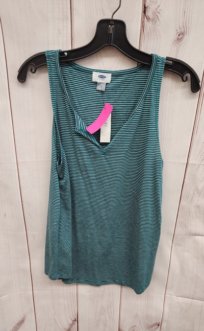 Old Navy Women's Size M Teal Sleeveless Top